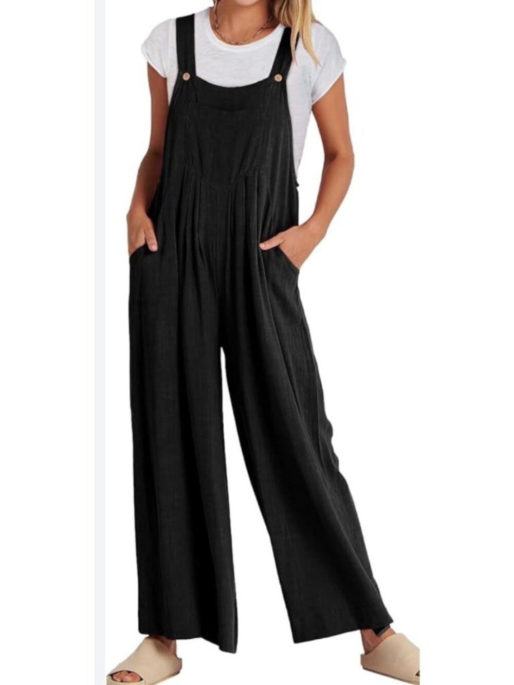 NWT Anrabess Black Jumpsuit Size Small